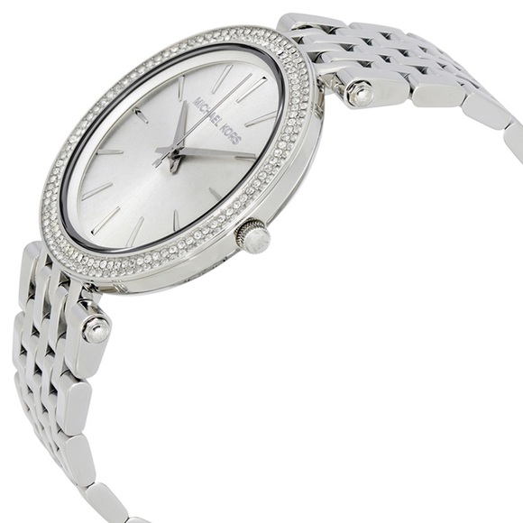 MICHAEL KORS “DARCI” MK3190 SILVER WATCH LINKS - Picture 2 of 4